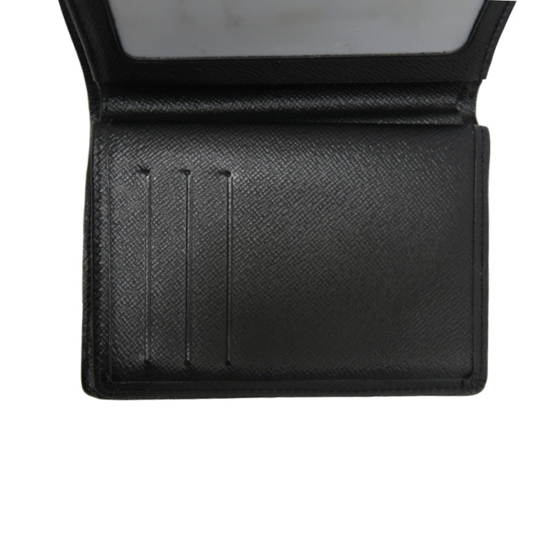 LOUIS VUITTON Epi Leather Koala Wallet Black Silver Hardware