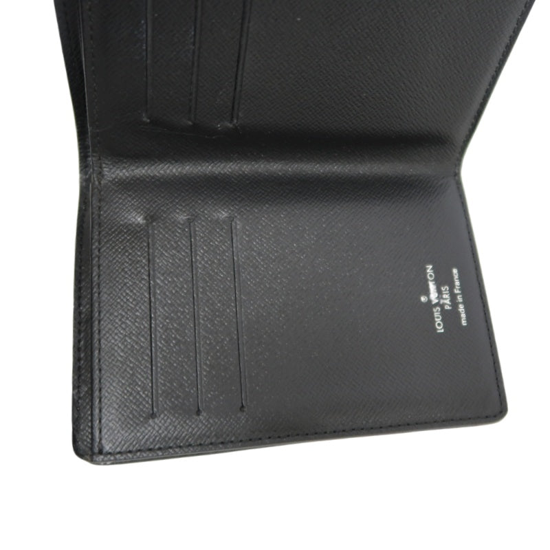 LOUIS VUITTON Epi Leather Koala Wallet Black Silver Hardware