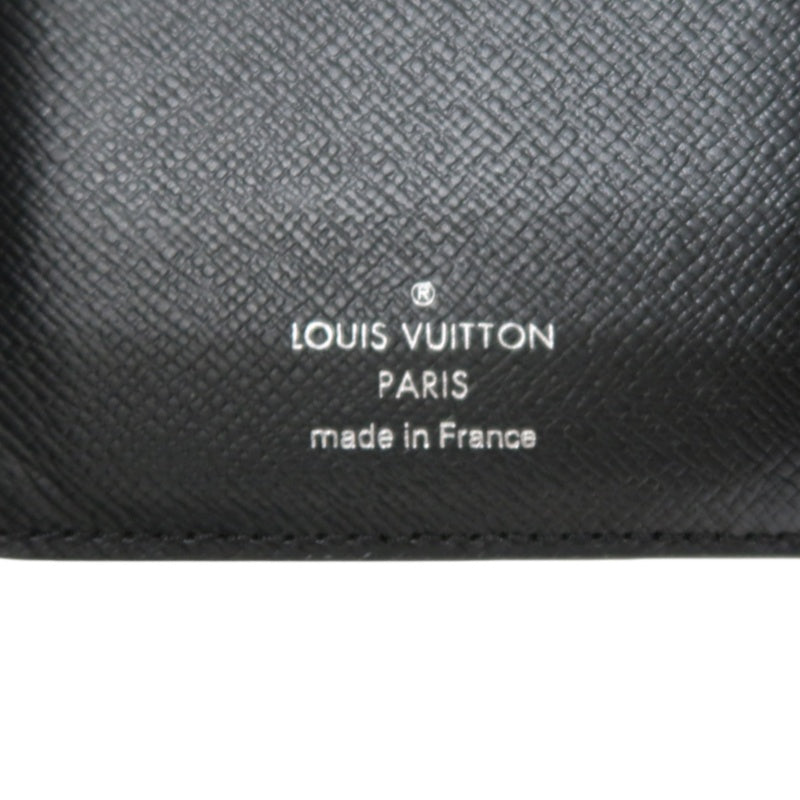 LOUIS VUITTON Epi Leather Koala Wallet Black Silver Hardware