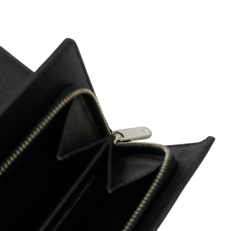 LOUIS VUITTON Epi Leather Koala Wallet Black Silver Hardware