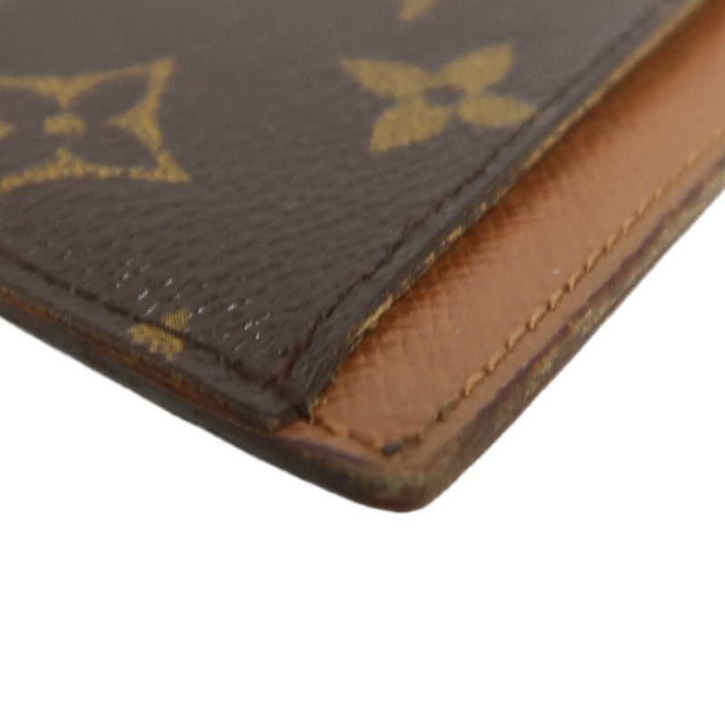 LOUIS VUITTON Porte-Cartes Sample Card Case, Monogram PVC, Brown