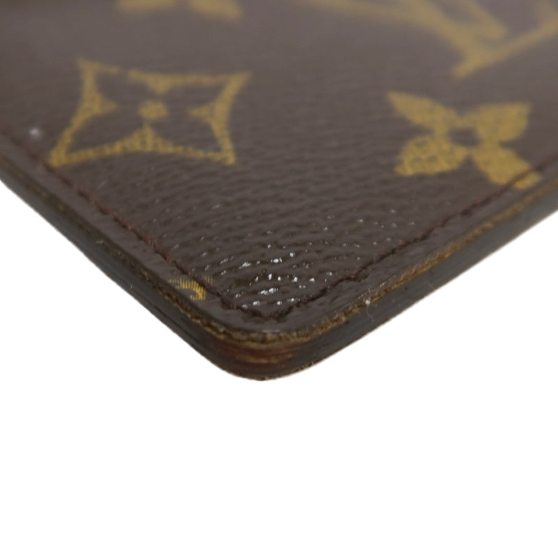 LOUIS VUITTON Porte-Cartes Sample Card Case, Monogram PVC, Brown