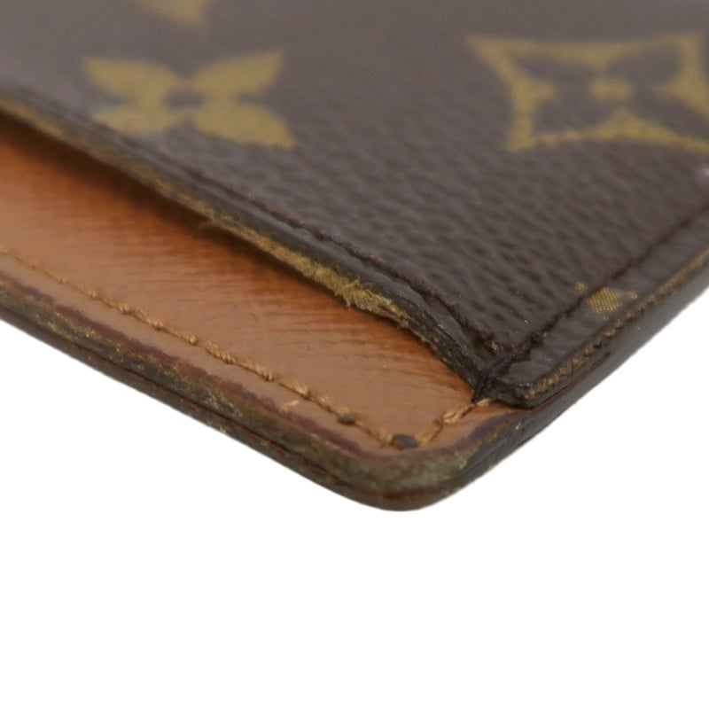 LOUIS VUITTON Porte-Cartes Sample Card Case, Monogram PVC, Brown