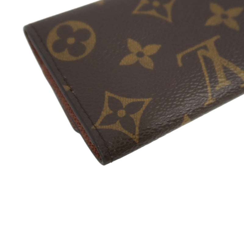 LOUIS VUITTON Monogram Multicles 6 Key Holder PVC Brown Gold Snap Hardware