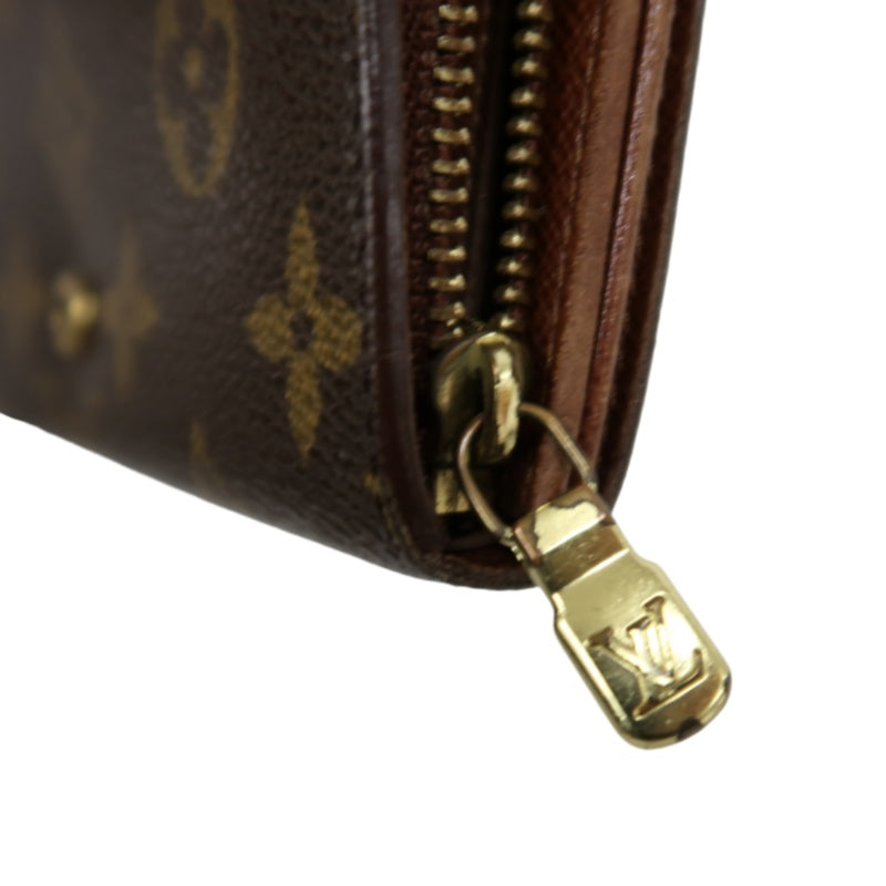 LOUIS VUITTON Porte-Monnaie Billets Tresor Monogram Wallet Pvc Brown