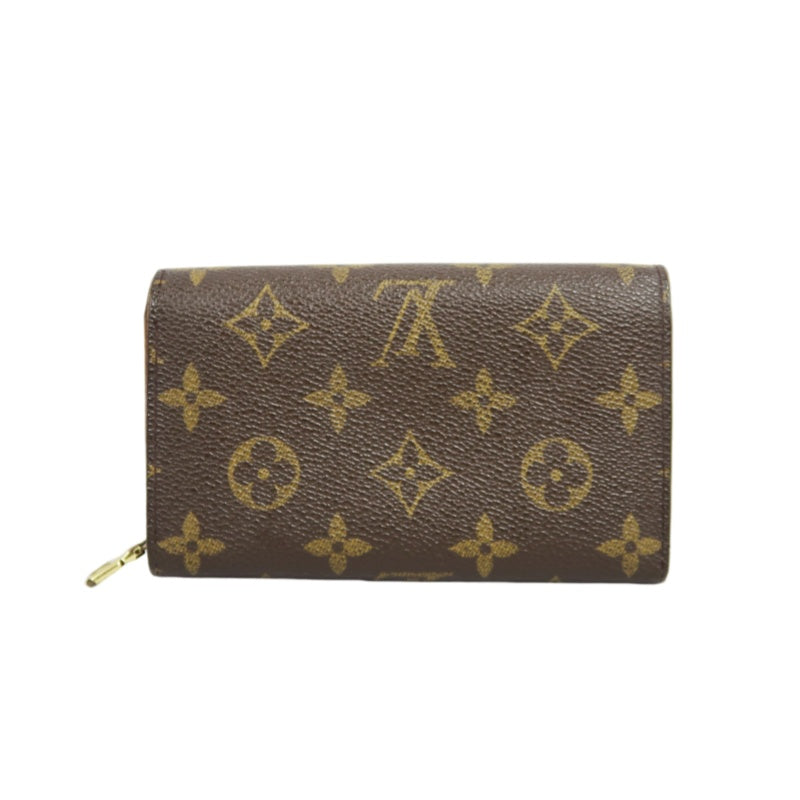 LOUIS VUITTON Porte-Monnaie Billets Tresor Monogram Wallet Pvc Brown