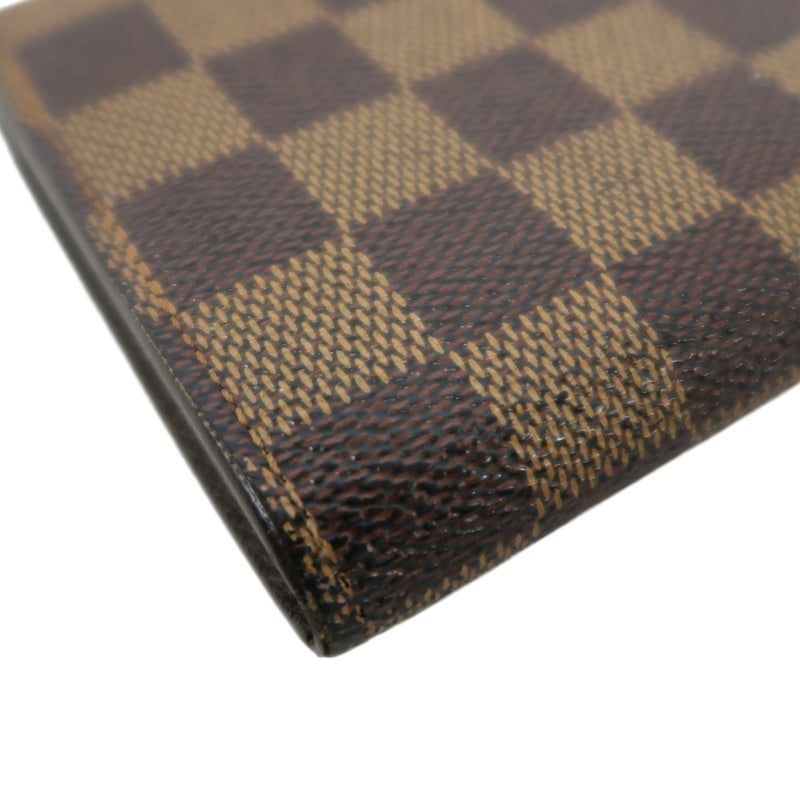 LOUIS VUITTON Portefeuille Sarah Wallet, Damier PVC, Brown