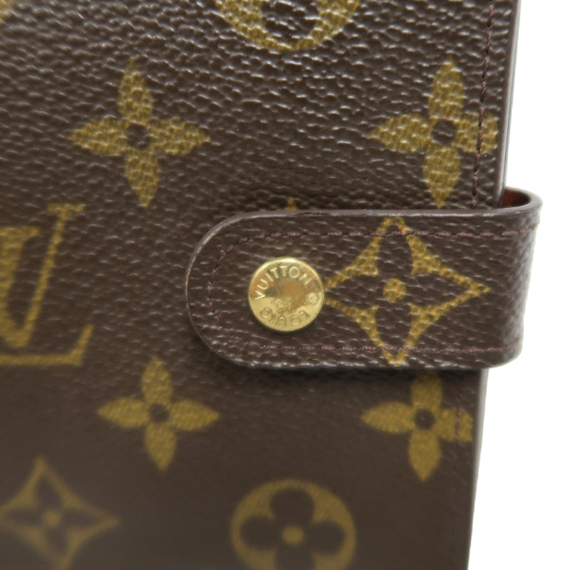 LOUIS VUITTON　Vuitton Monogram Wallet, Brown PVC Short Wallet
