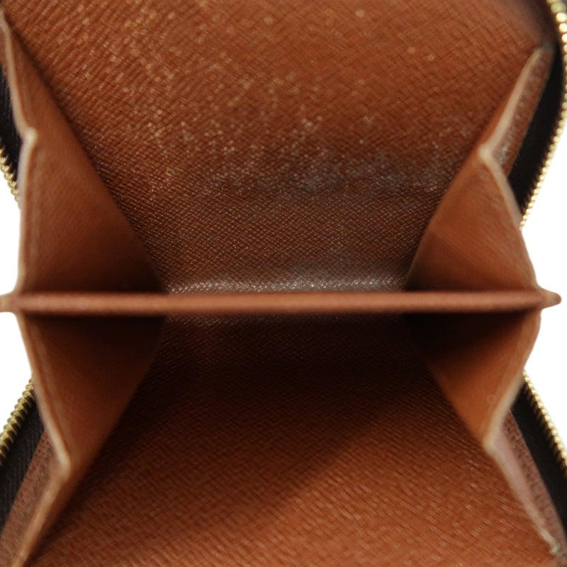 LOUIS VUITTON　Vuitton Monogram Wallet, Brown PVC Short Wallet
