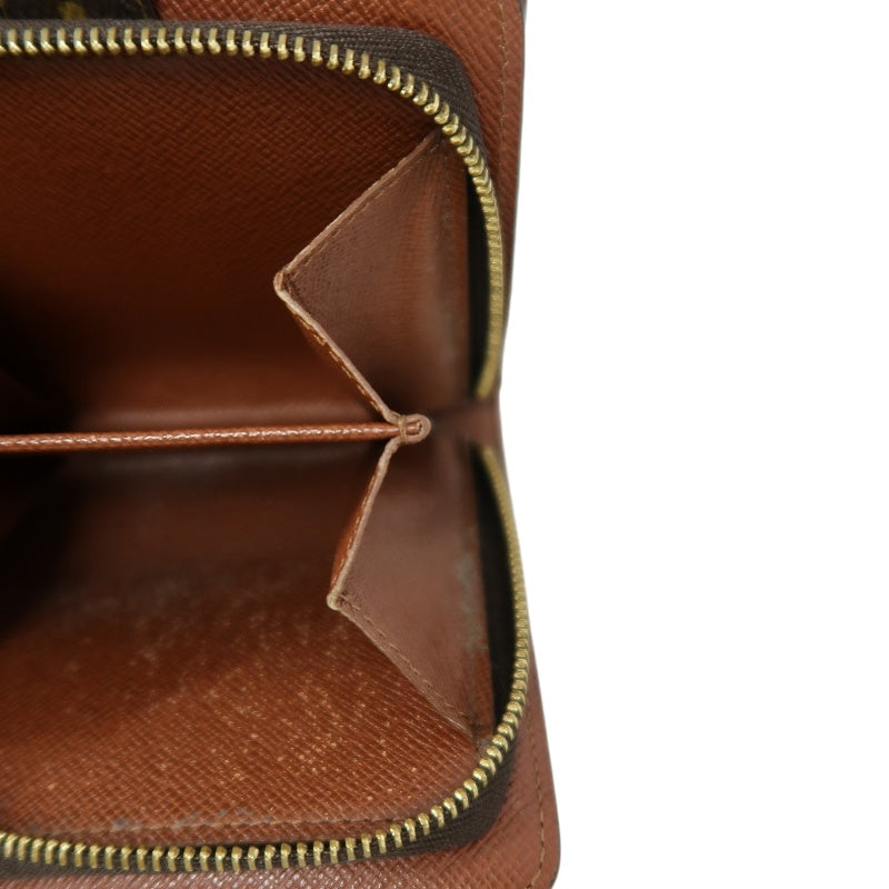 LOUIS VUITTON　Vuitton Monogram Wallet, Brown PVC Short Wallet
