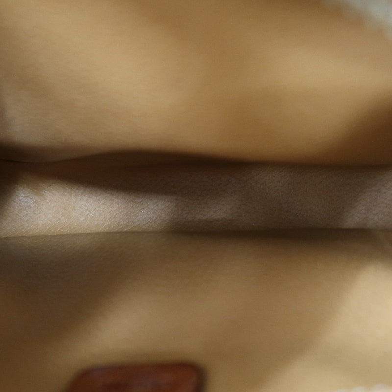 CELINE Macadam PVC Tote Shoulder Bag Brown with Gold Hardware