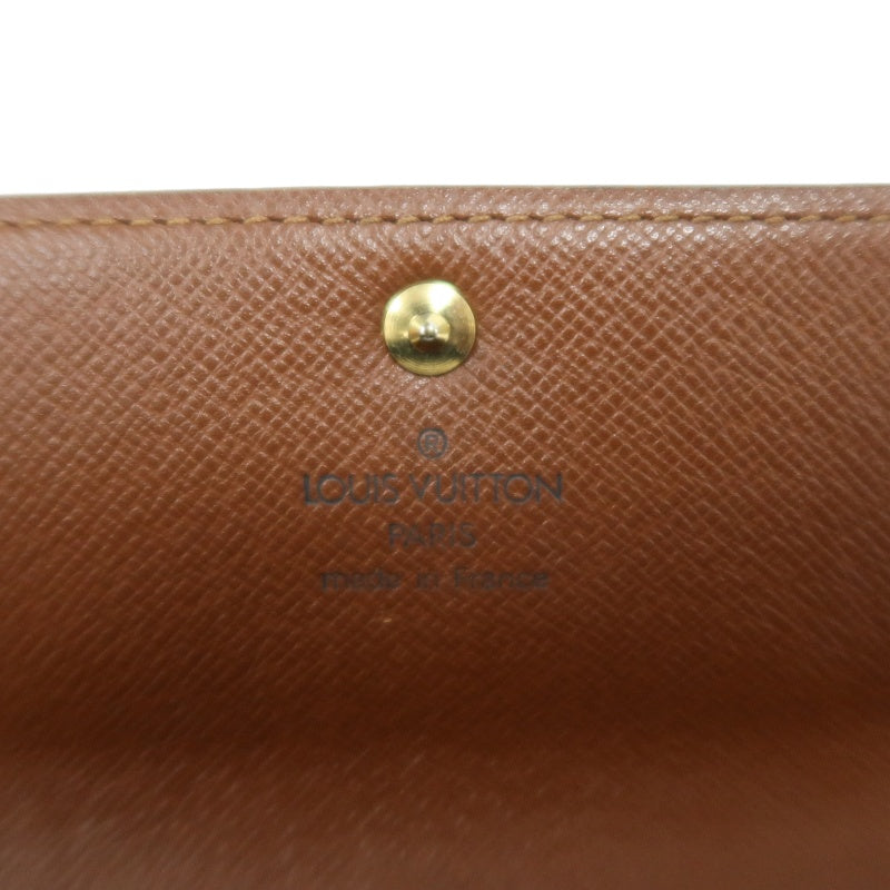 LOUIS VUITTON Portefeuille Sarah Monogram Brown PVC Dot Wallet