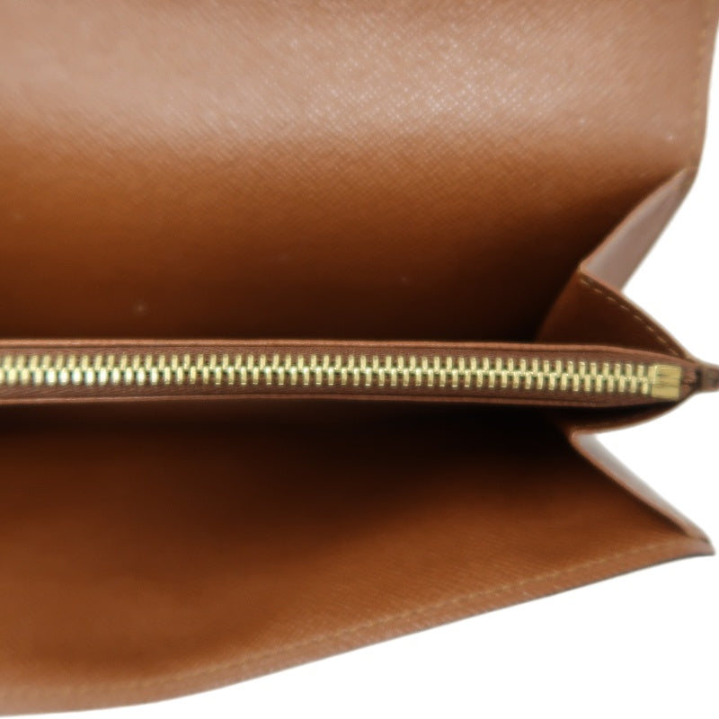 LOUIS VUITTON Portefeuille Sarah Monogram Brown PVC Dot Wallet