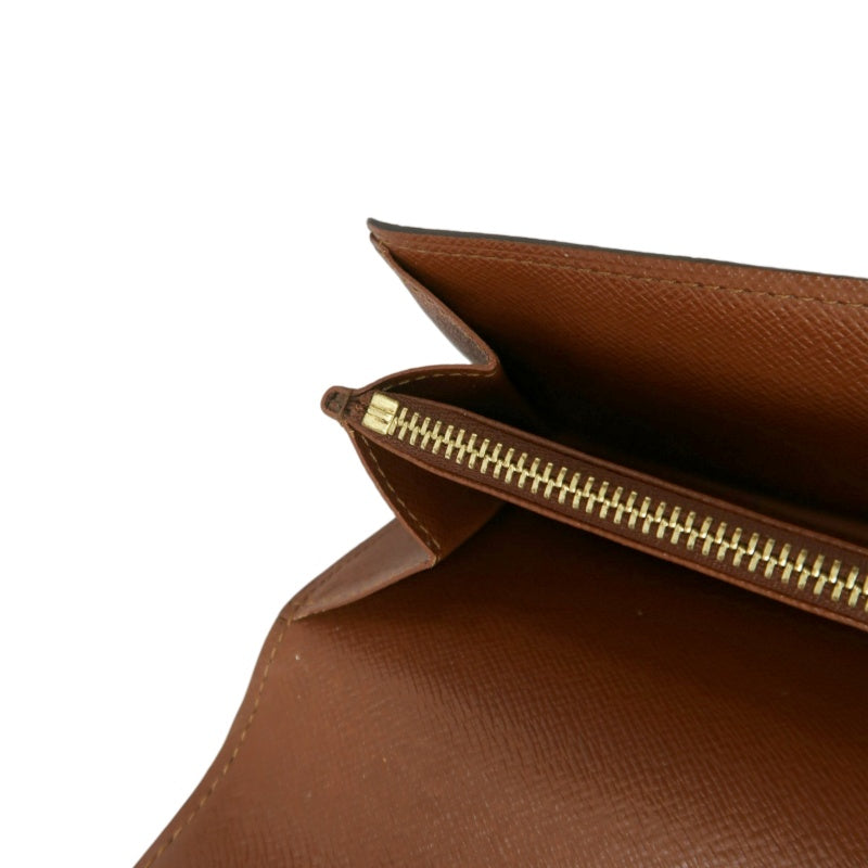 LOUIS VUITTON Portefeuille Sarah Monogram Brown PVC Dot Wallet
