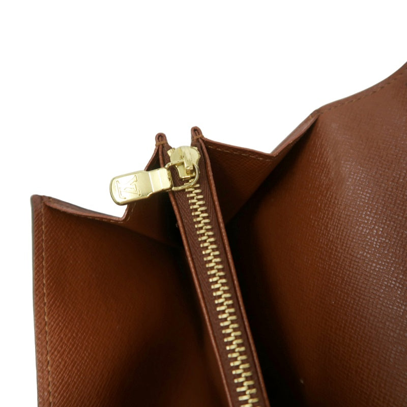 LOUIS VUITTON Portefeuille Sarah Monogram Brown PVC Dot Wallet