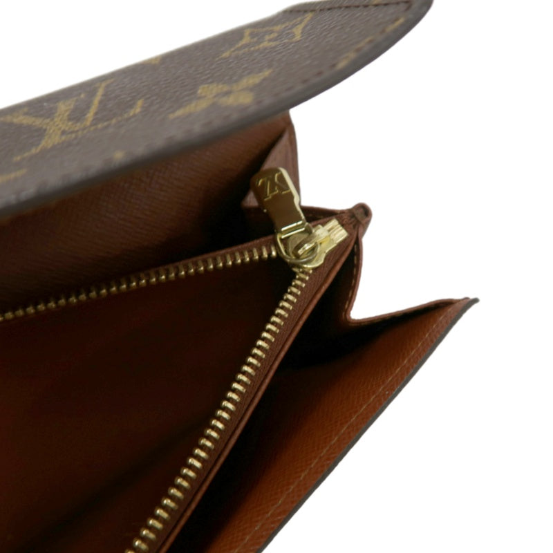 LOUIS VUITTON Portefeuille Sarah Monogram Brown PVC Dot Wallet