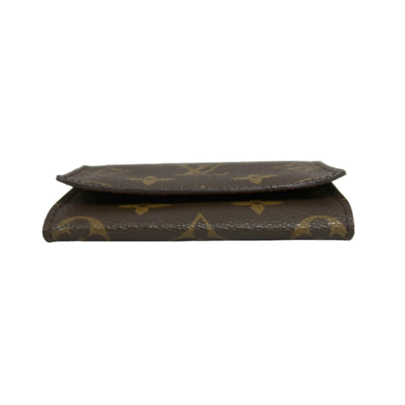 LOUIS VUITTON  Enveloppe Carte de Visite Monogram Brown PVC Card Case, With Box