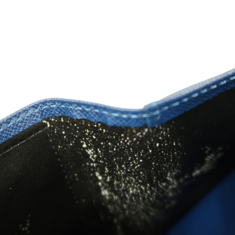 LOUIS VUITTON Epi Leather Porte-Billets Wallet Blue