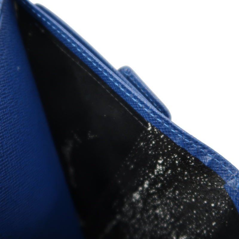 LOUIS VUITTON Epi Leather Porte-Billets Wallet Blue