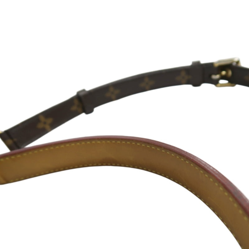 LOUIS VUITTON Metis Monogram Brown Shoulder Bag with Shoulder Strap