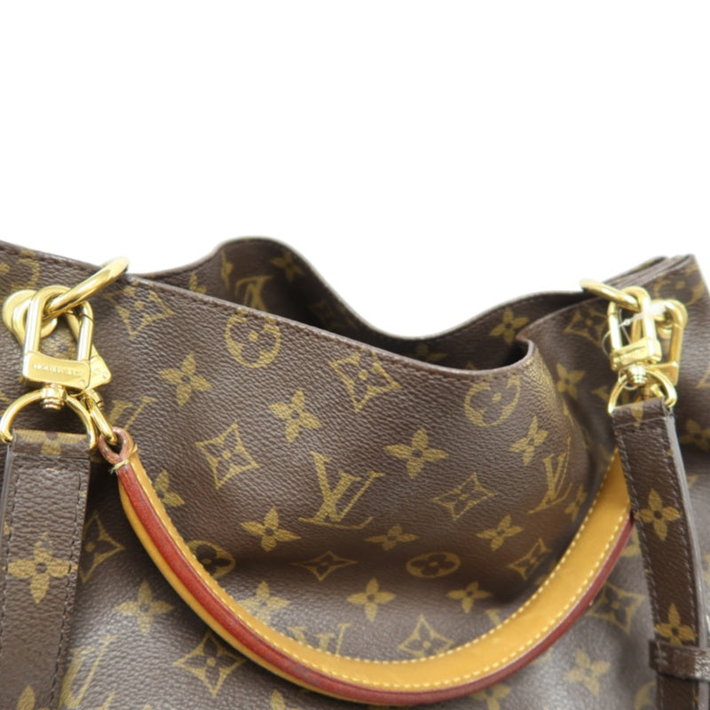 LOUIS VUITTON Metis Monogram Brown Shoulder Bag with Shoulder Strap