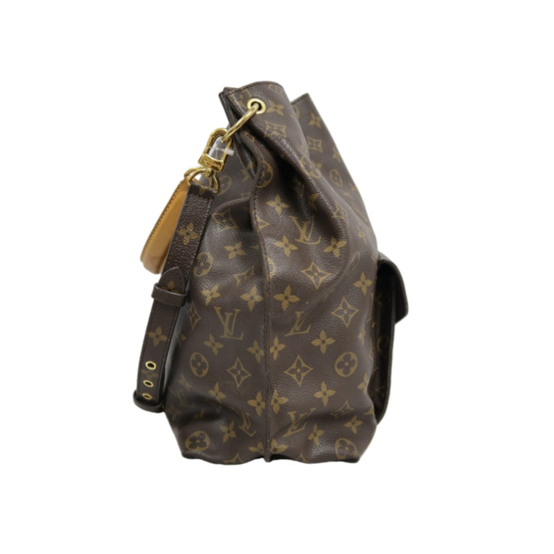 LOUIS VUITTON Metis Monogram Brown Shoulder Bag with Shoulder Strap