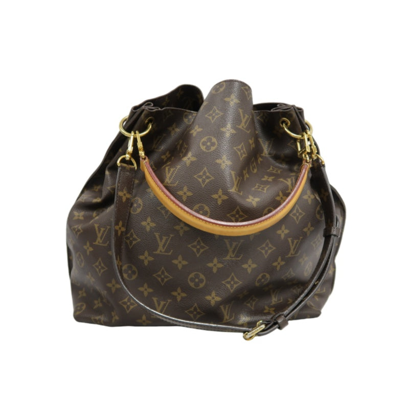 LOUIS VUITTON Metis Monogram Brown Shoulder Bag with Shoulder Strap