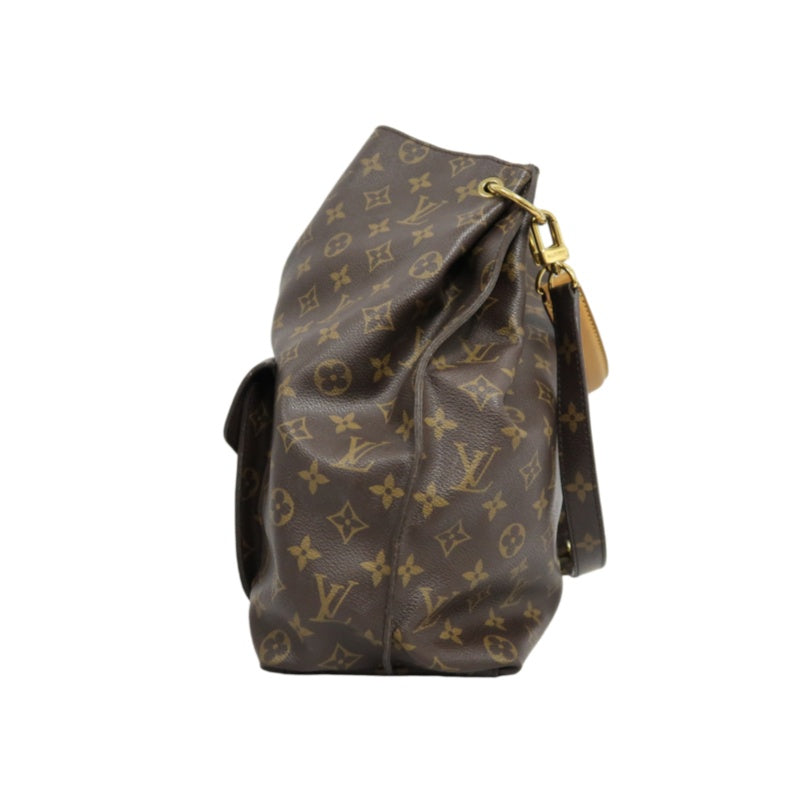 LOUIS VUITTON Metis Monogram Brown Shoulder Bag with Shoulder Strap