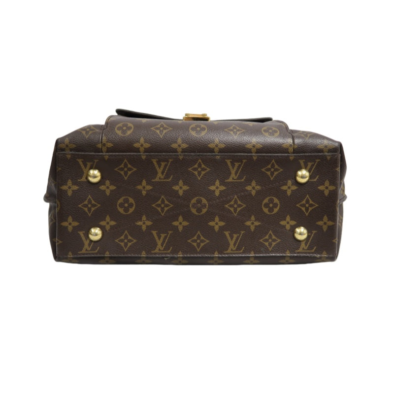 LOUIS VUITTON Metis Monogram Brown Shoulder Bag with Shoulder Strap