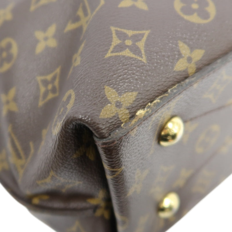 LOUIS VUITTON Metis Monogram Brown Shoulder Bag with Shoulder Strap