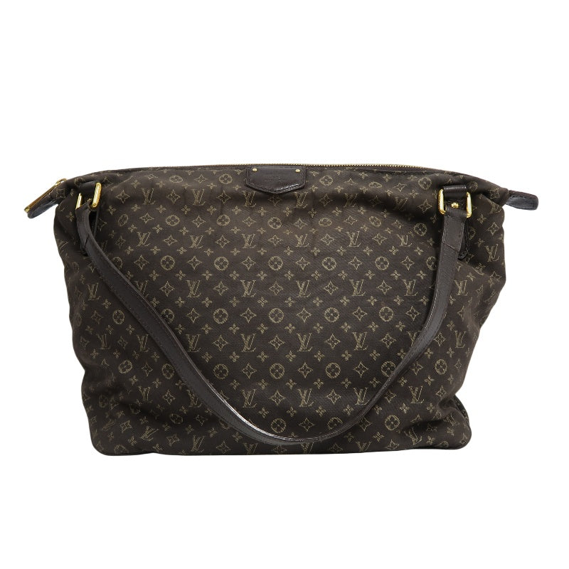 LOUIS VUITTON Ballade Monogram Ideal Shoulder Bag Brown Denim