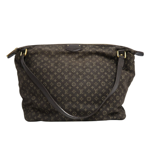LOUIS VUITTON Ballade Monogram Ideal Shoulder Bag Brown Denim