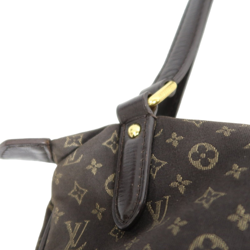 LOUIS VUITTON Ballade Monogram Ideal Shoulder Bag Brown Denim