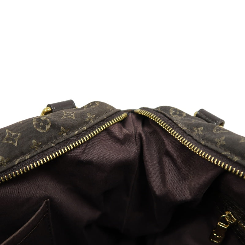 LOUIS VUITTON Ballade Monogram Ideal Shoulder Bag Brown Denim