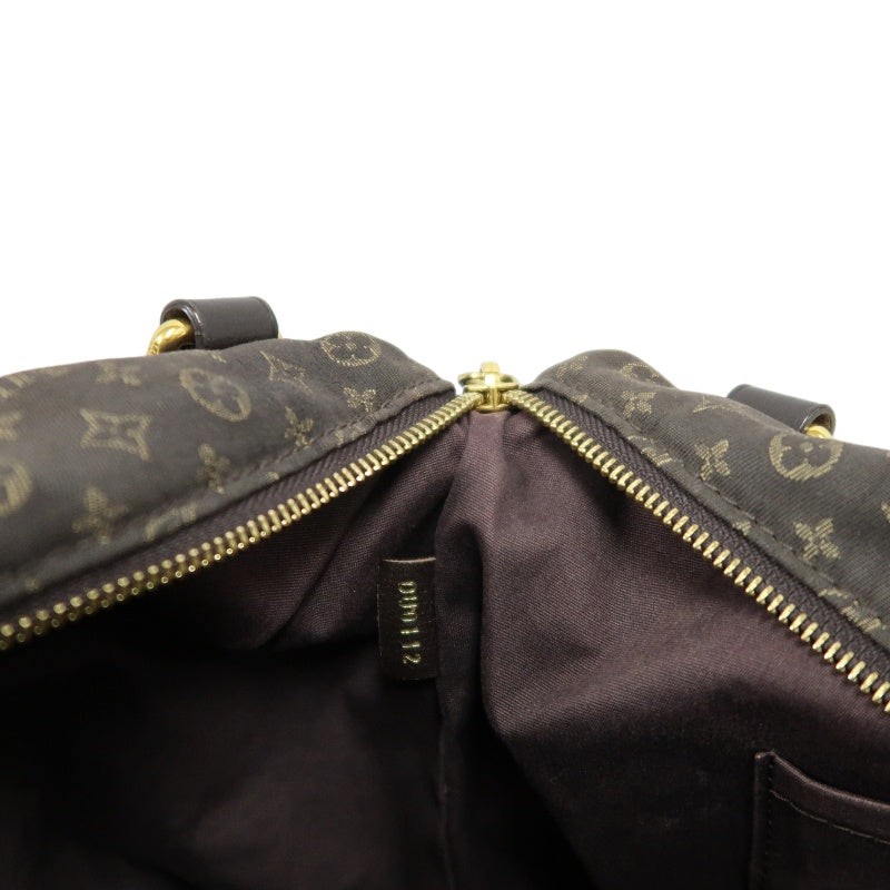LOUIS VUITTON Ballade Monogram Ideal Shoulder Bag Brown Denim