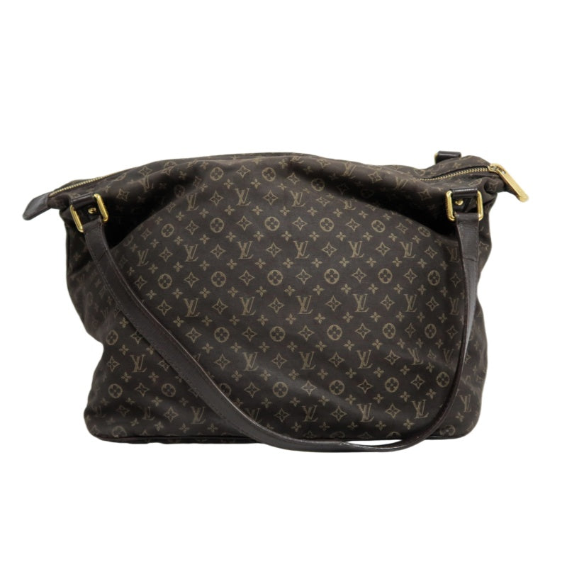 LOUIS VUITTON Ballade Monogram Ideal Shoulder Bag Brown Denim