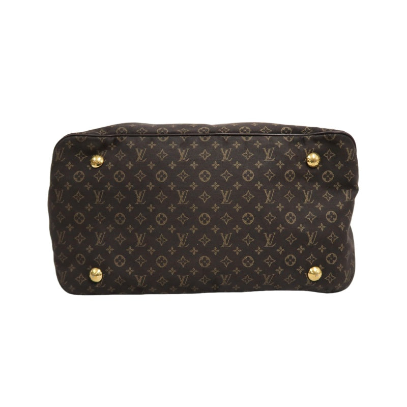 LOUIS VUITTON Ballade Monogram Ideal Shoulder Bag Brown Denim