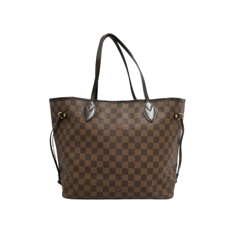 LOUIS VUITTON Damier Neverfull Tote Bag Canvas Brown