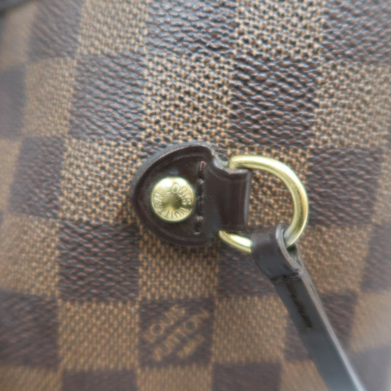 LOUIS VUITTON Damier Neverfull Tote Bag Canvas Brown
