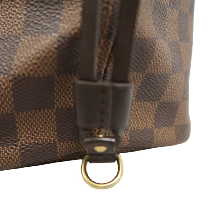 LOUIS VUITTON Damier Neverfull Tote Bag Canvas Brown
