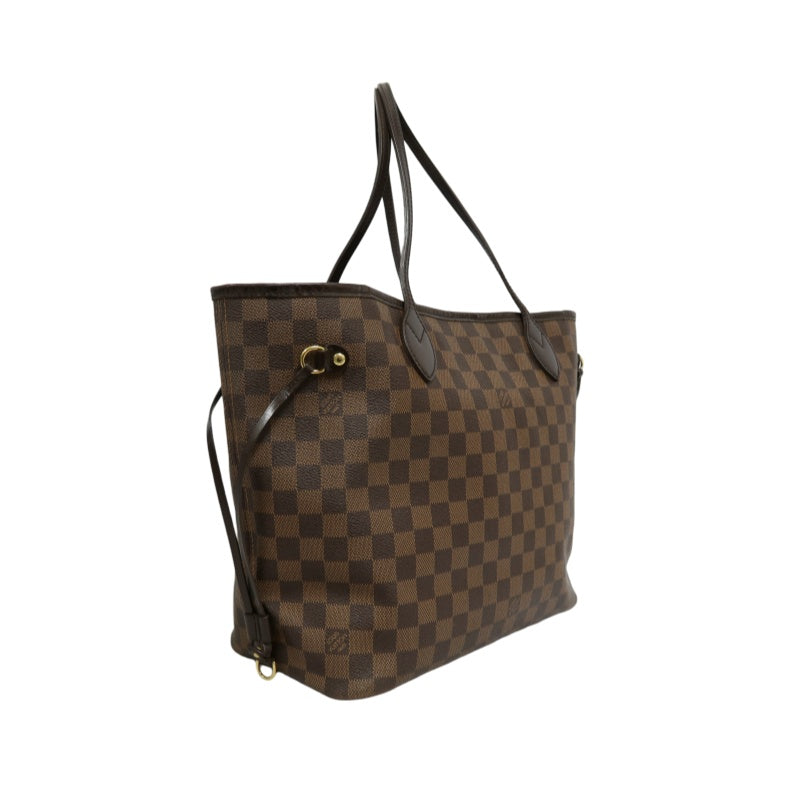 LOUIS VUITTON Damier Neverfull Tote Bag Canvas Brown