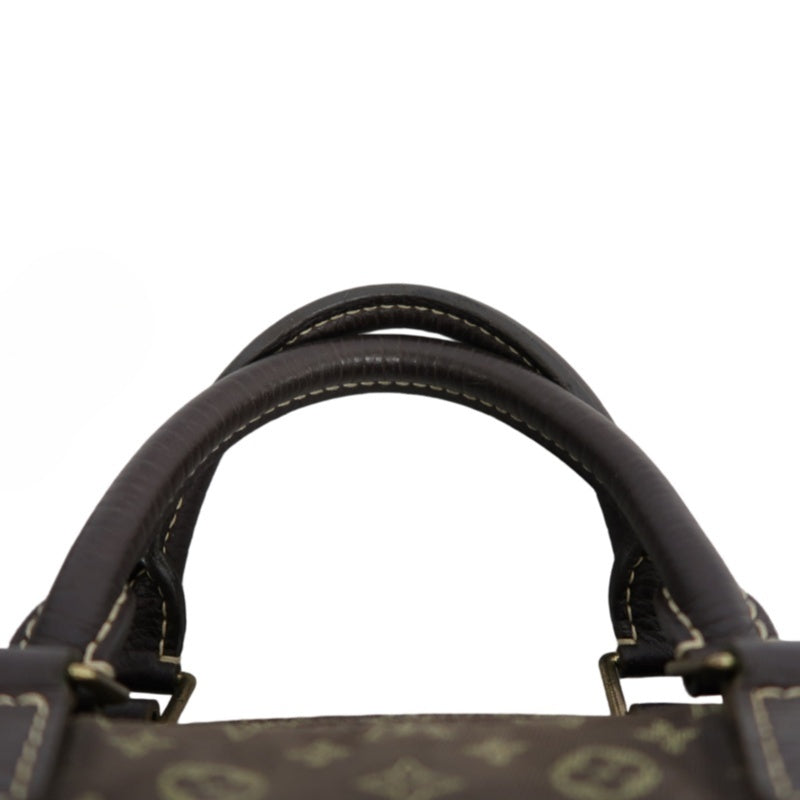LOUIS VUITTON Speedy 30 Monogram Ideal Handbag Brown Denim