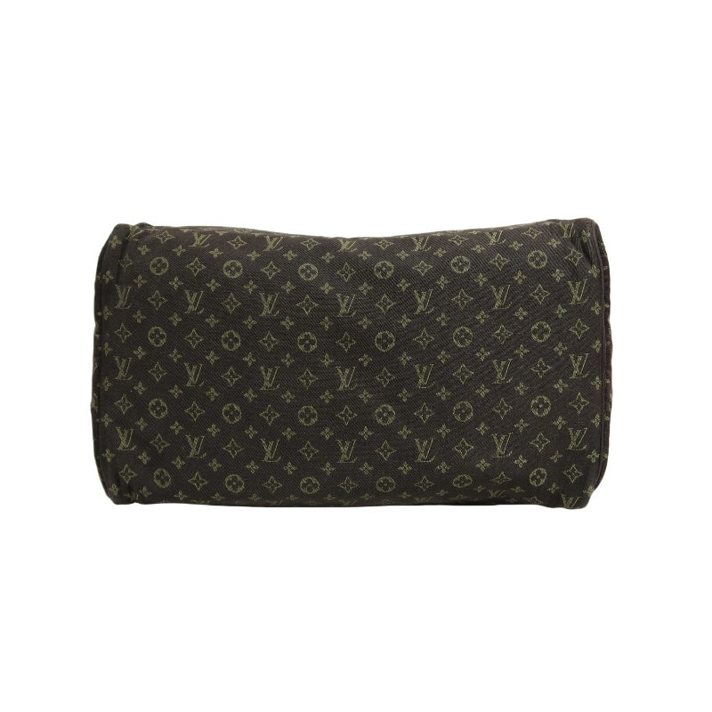 LOUIS VUITTON Speedy 30 Monogram Ideal Handbag Brown Denim
