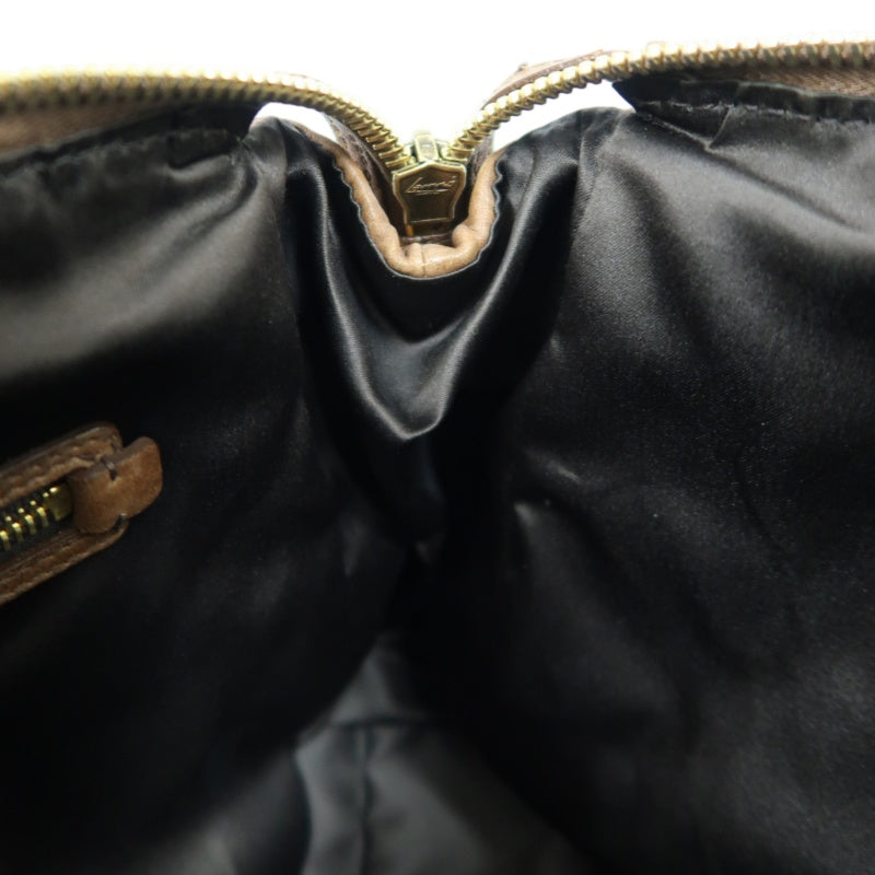 MIUMIU Leather Handbag Brown with Gold Hardware