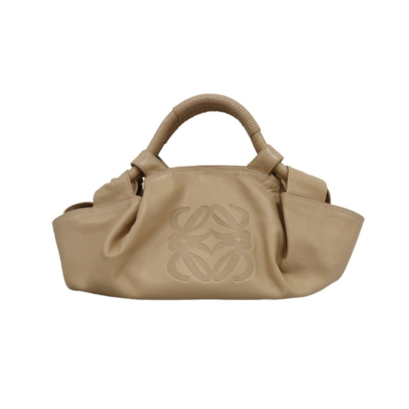 LOEWE Nappa Aire Leather Handbag Beige