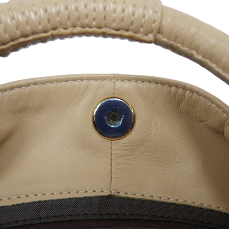 LOEWE Nappa Aire Leather Handbag Beige