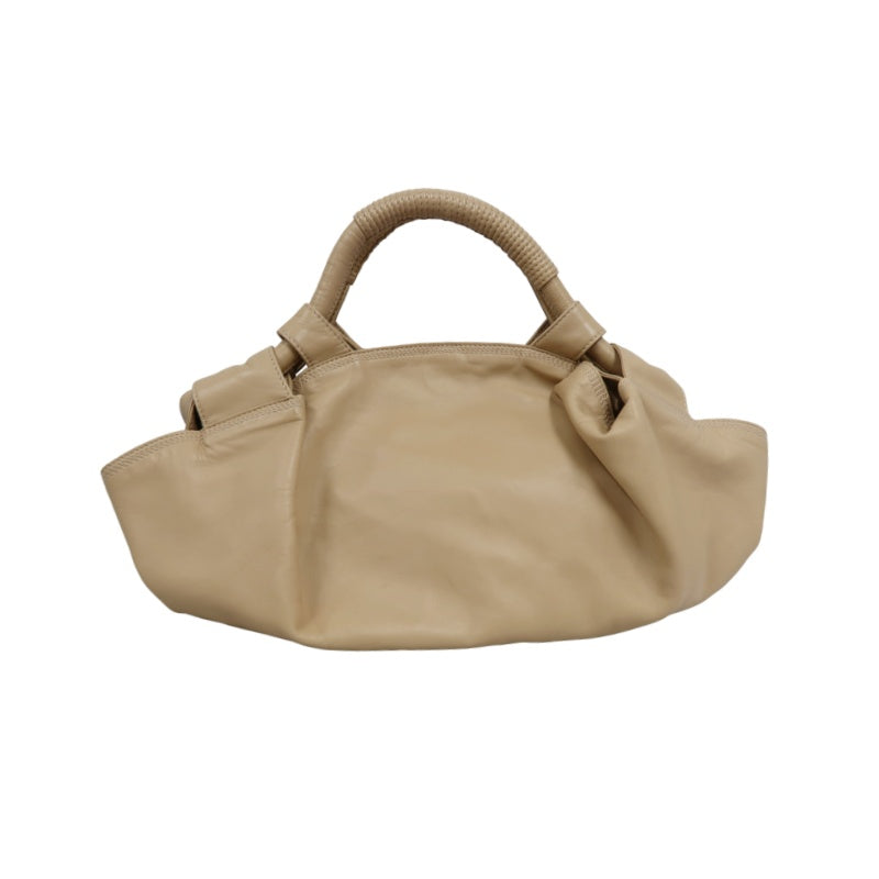 LOEWE Nappa Aire Leather Handbag Beige