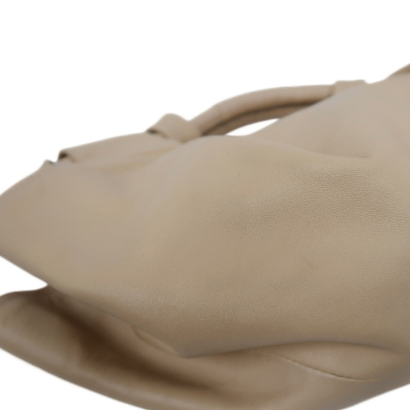 LOEWE Nappa Aire Leather Handbag Beige
