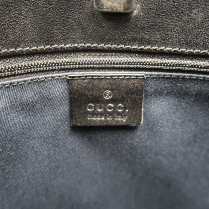 GUCCI GG Canvas Shoulder Bag Black