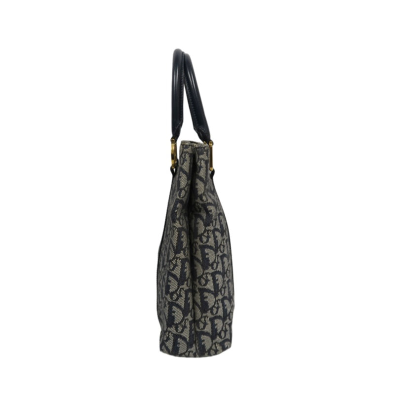 DIOR Trotter Tote Bag Navy